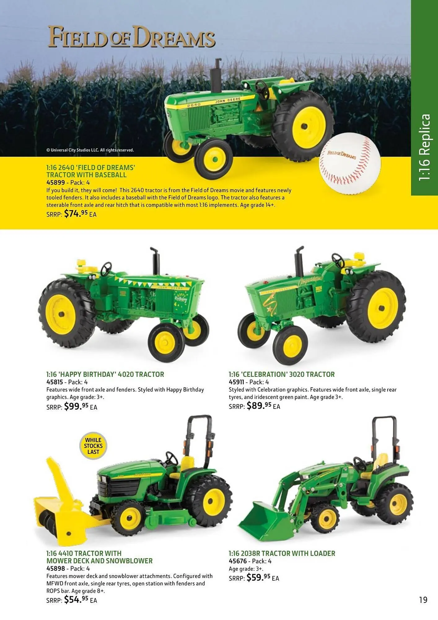 John Deere catalogue - Catalogue valid from 3 March to 31 December 2025 - page 19