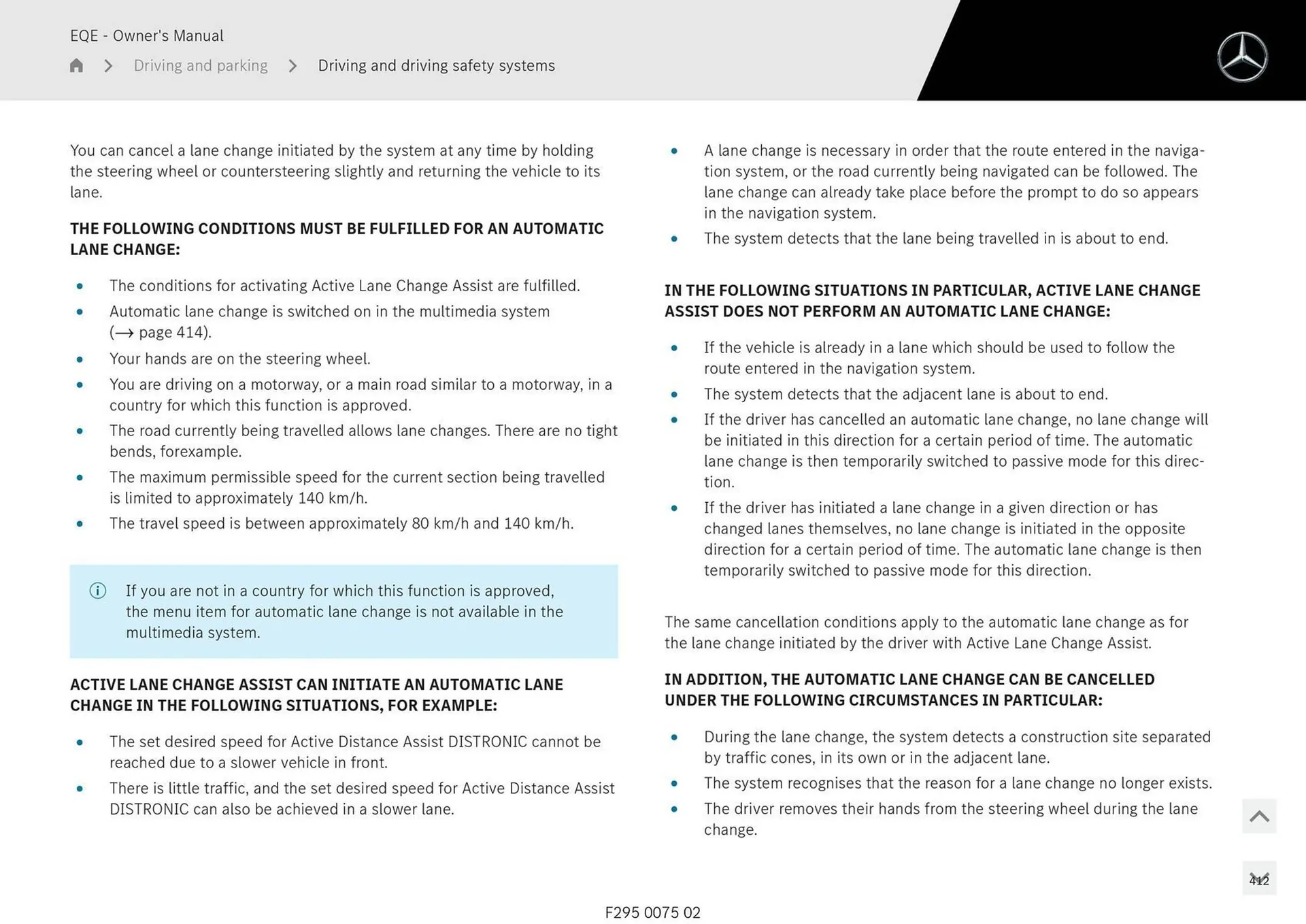 Mercedes-Benz catalogue - Catalogue valid from 11 September to 11 September 2025 - page 412