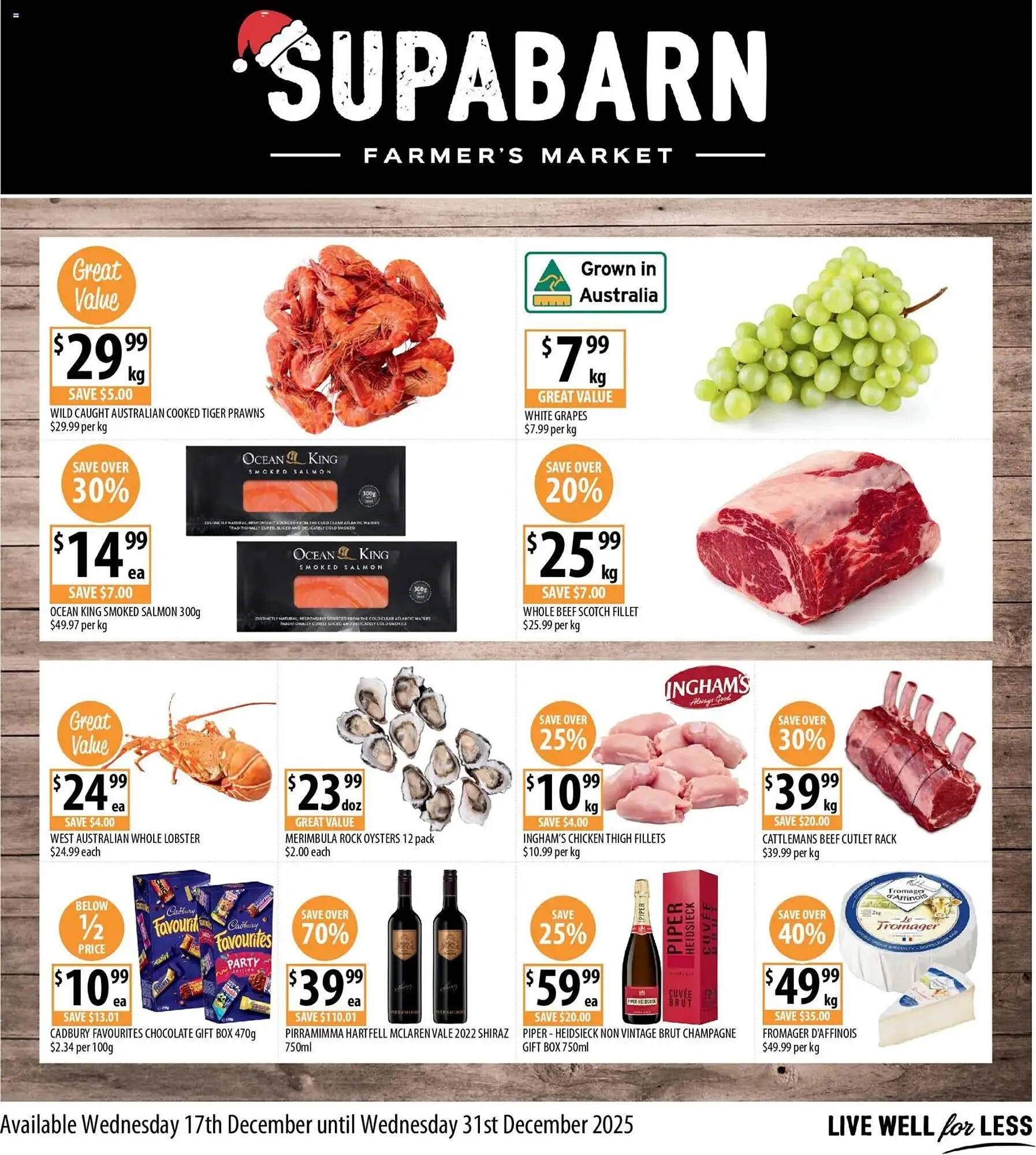 Supabarn catalogue - Catalogue valid from 17 December to 31 December 2025 - page 1