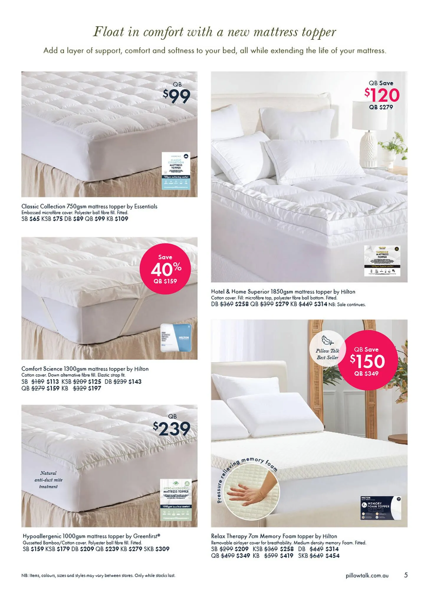 Pillow Talk catalogue - Catalogue valid from 2 May to 18 May 2025 - page 5