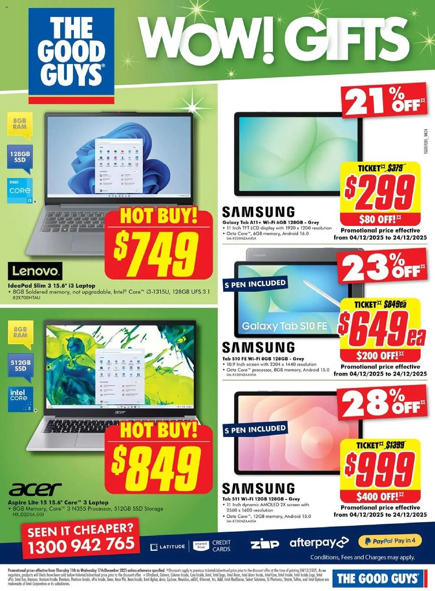 The Good Guys catalogue - Catalogue valid from 9 December to 17 December 2025 - page 4