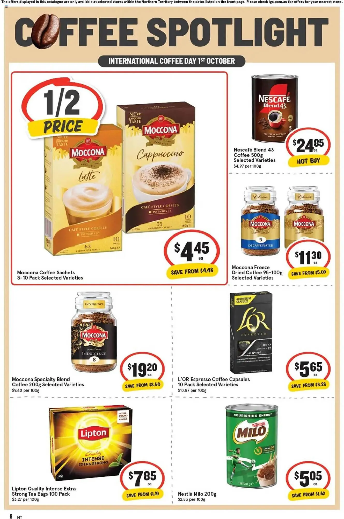 IGA catalogue - Catalogue valid from 30 September to 7 October 2025 - page 8