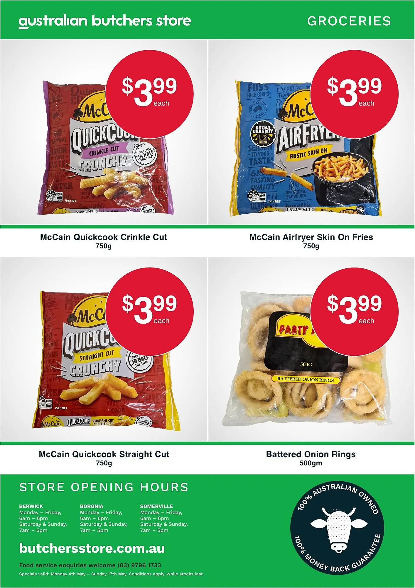 Australian Butchers Store catalogue - Catalogue valid from 4 May to 17 May 2026 - page 4