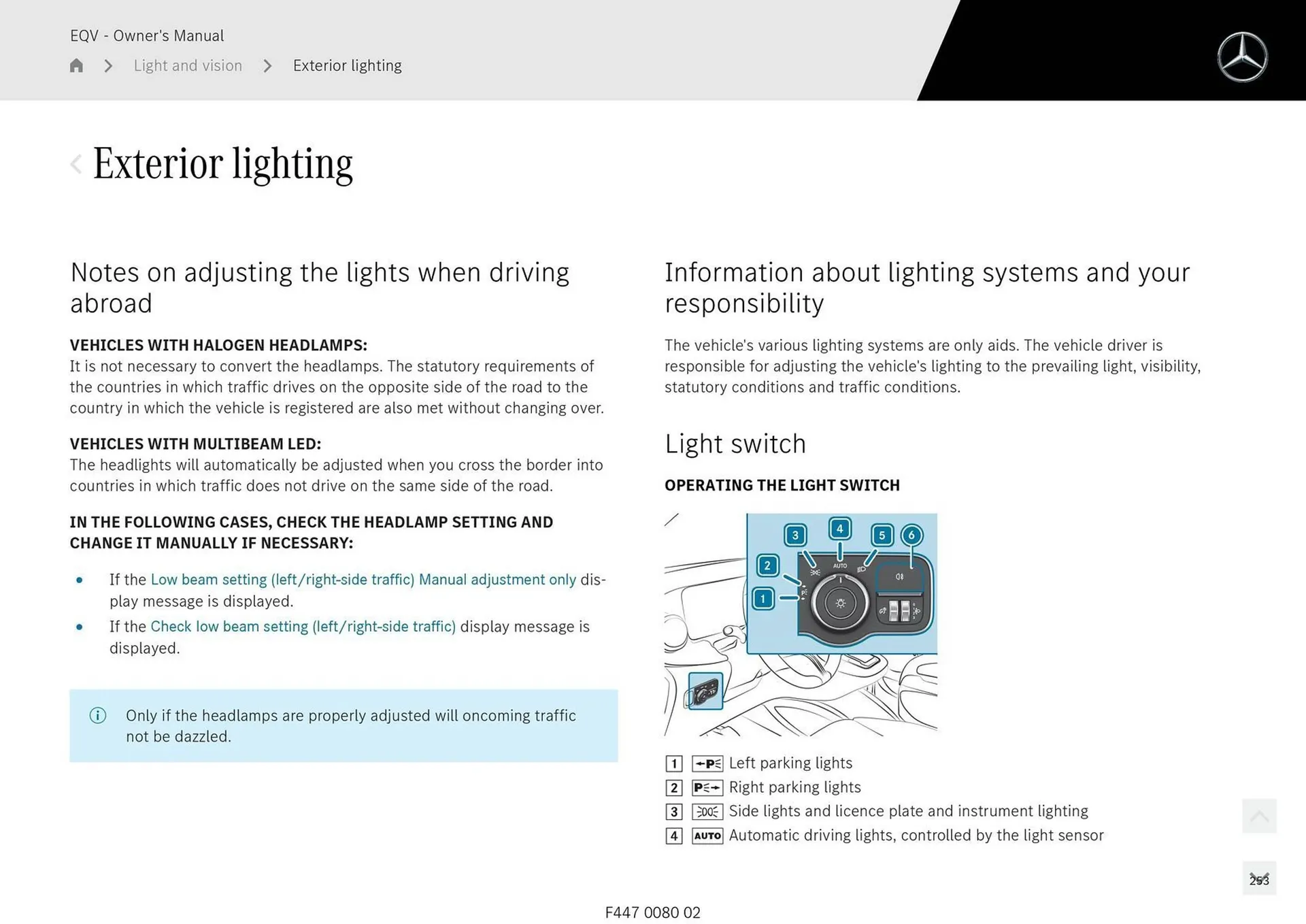 Mercedes-Benz catalogue - Catalogue valid from 11 September to 11 September 2025 - page 253