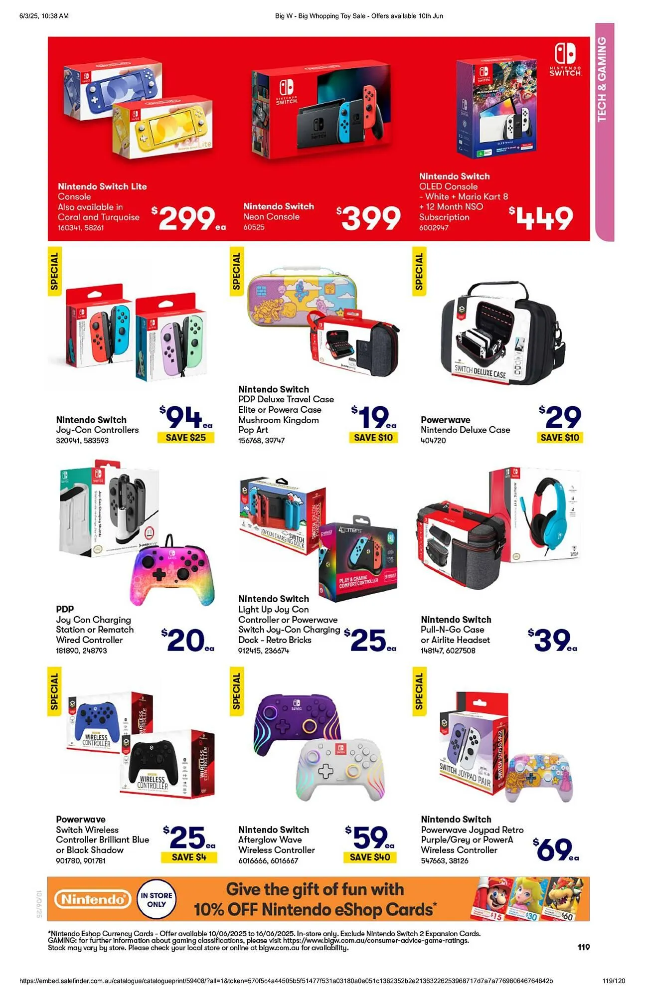 BIG W catalogue - Catalogue valid from 10 June to 9 July 2025 - page 119