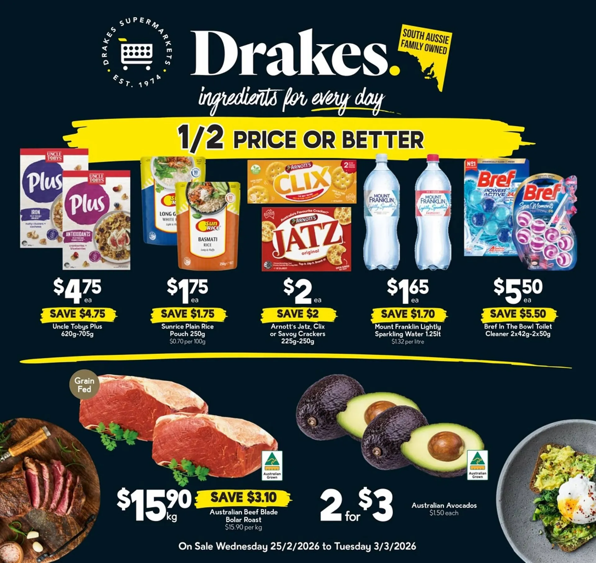 Drakes catalogue - Catalogue valid from 25 February to 3 March 2026 - page 1