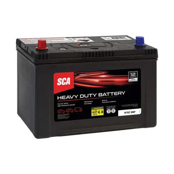 SCA Heavy Duty 4WD Battery N70Z SMF