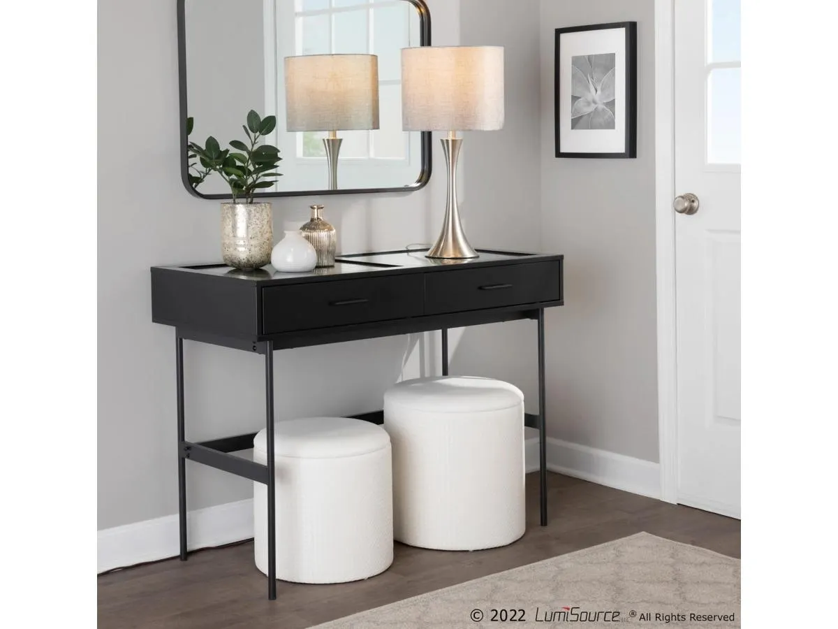 LumiSource Maverick Nesting Ottoman Set