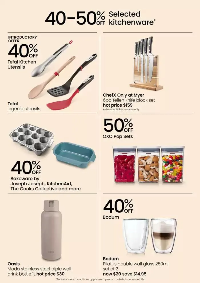 Myer Hardgoods - Catalogue valid from 5 March to 23 March 2025 - page 18