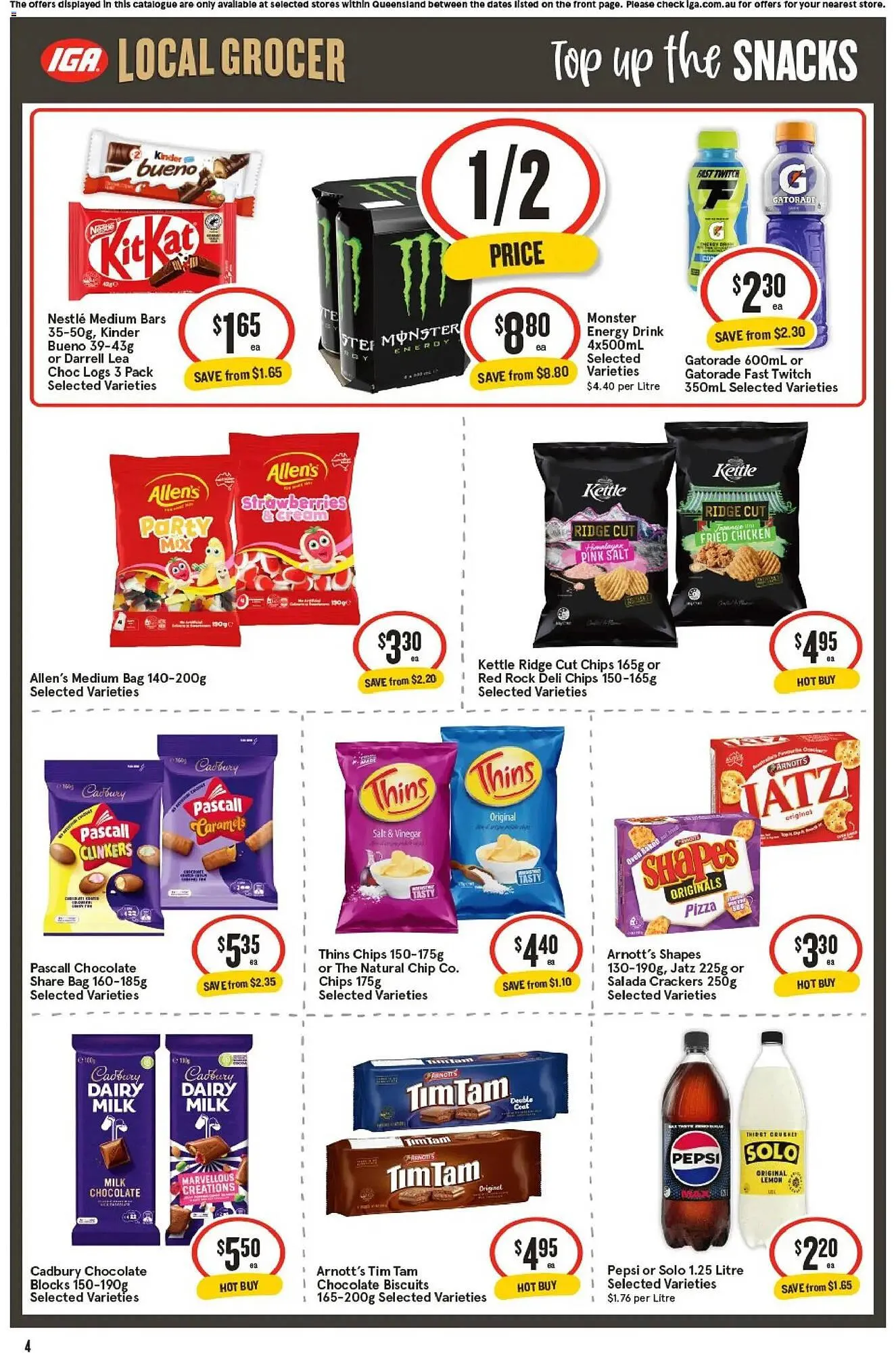 IGA catalogue - Catalogue valid from 29 October to 4 November 2025 - page 4
