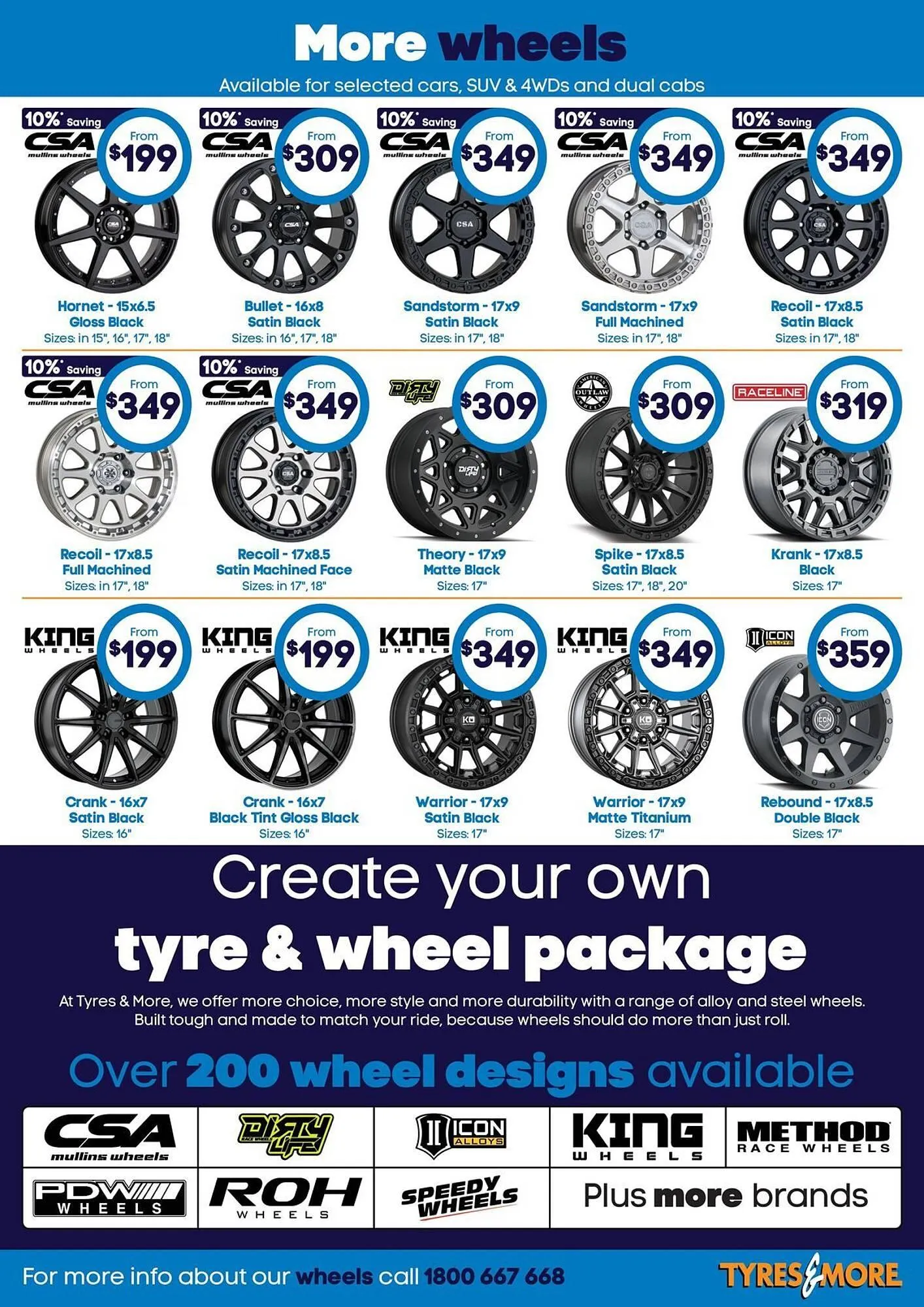 Tyres & More catalogue - Catalogue valid from 1 July to 31 July 2025 - page 4