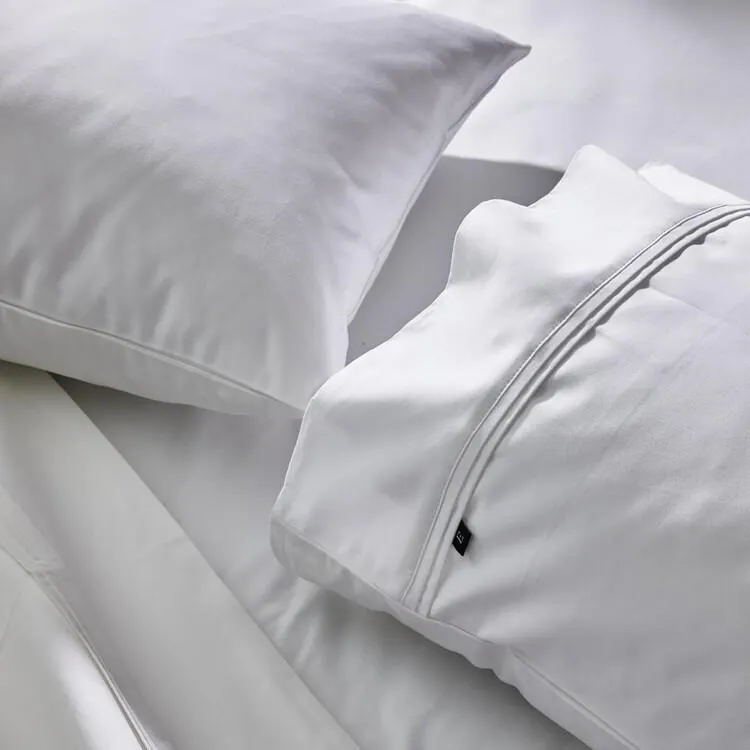 Elysian 1000 Thread Count Egyptian Cotton Sateen Sheet Set White