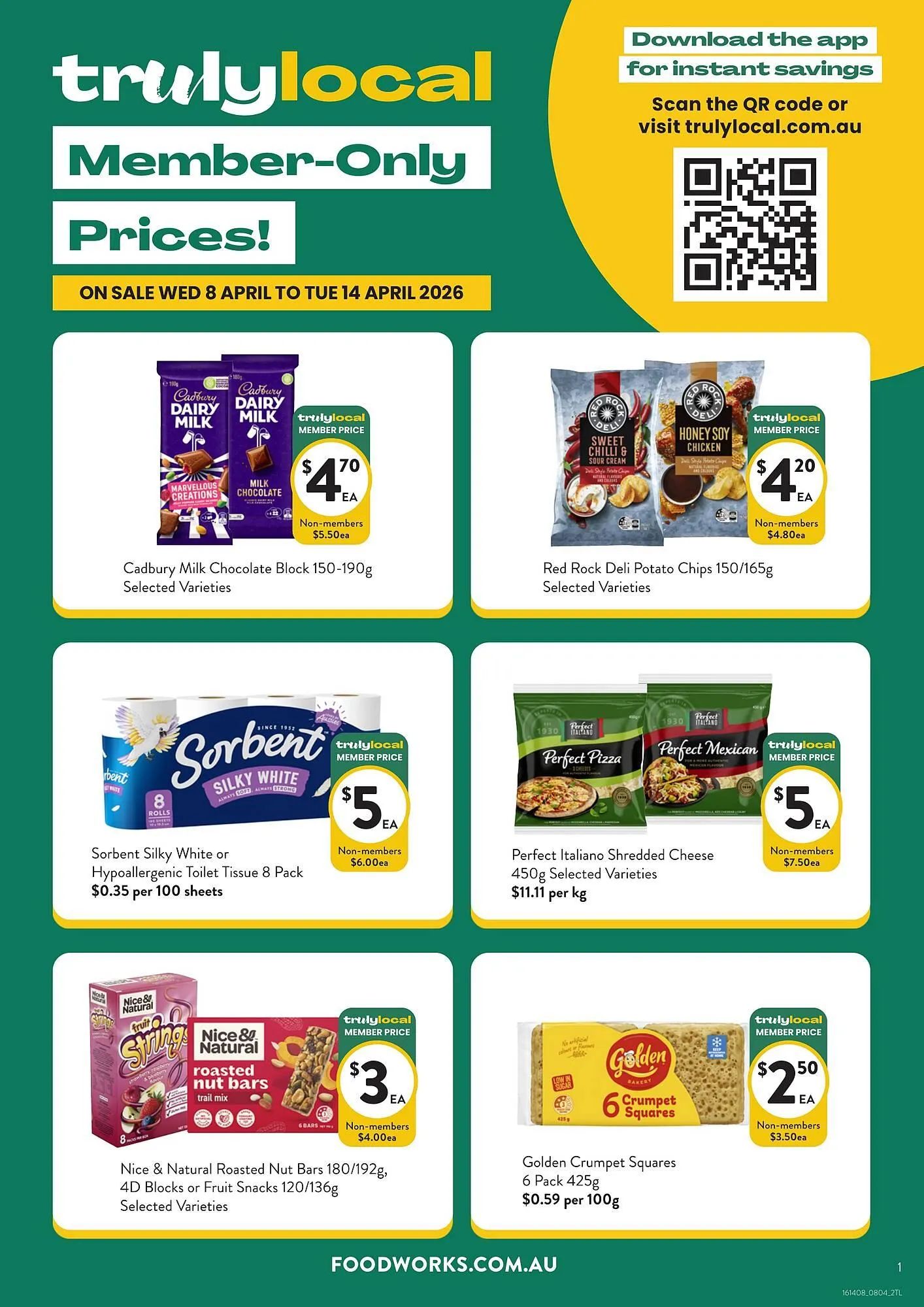 Foodworks catalogue - Catalogue valid from 8 April to 14 April 2026 - page 1