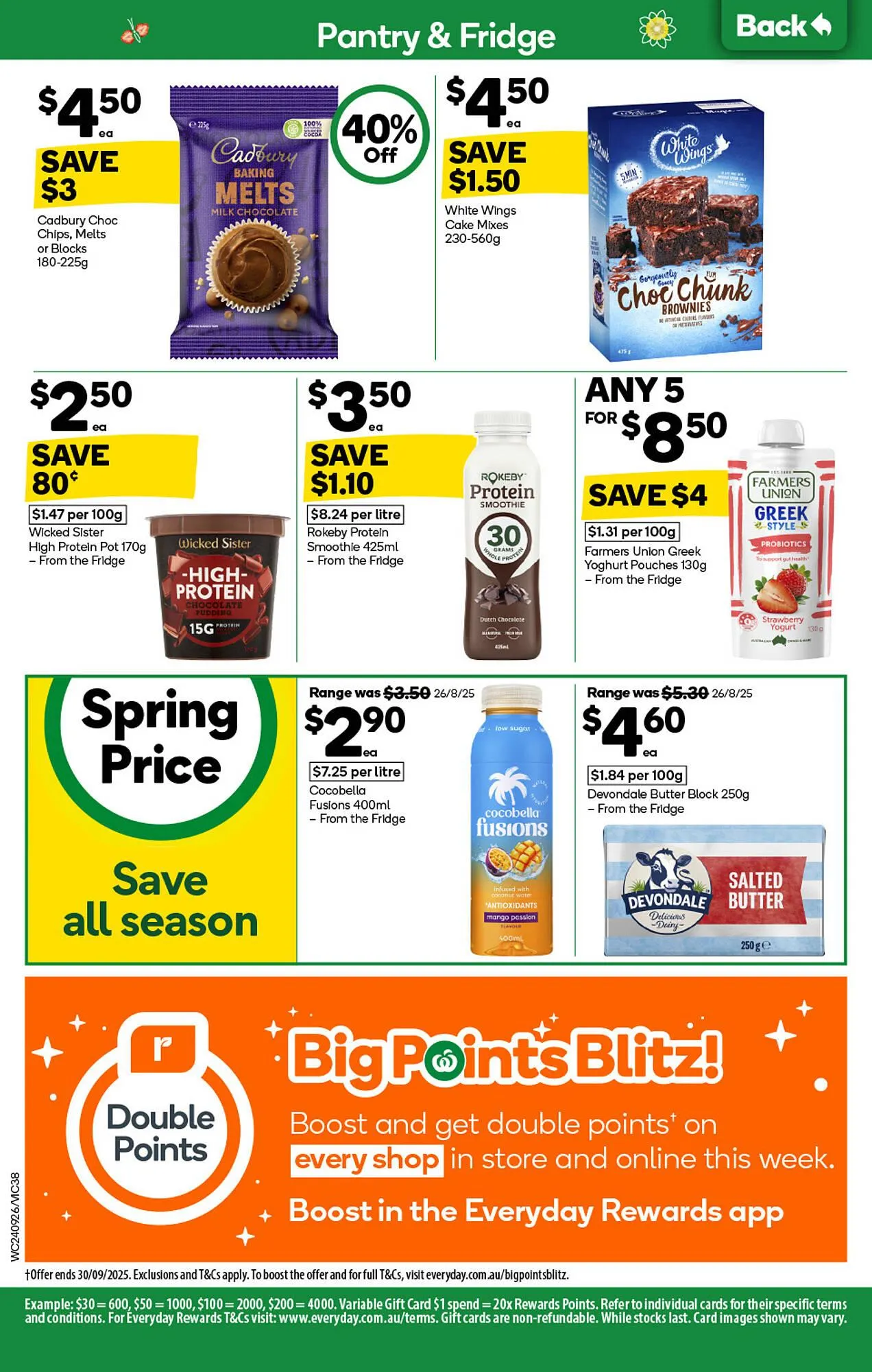 Woolworths catalogue - Catalogue valid from 24 September to 30 September 2025 - page 38