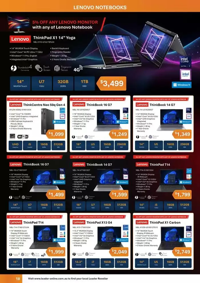 Back To Work & School Essentials - Catalogue valid from 16 January to 31 March 2025 - page 18