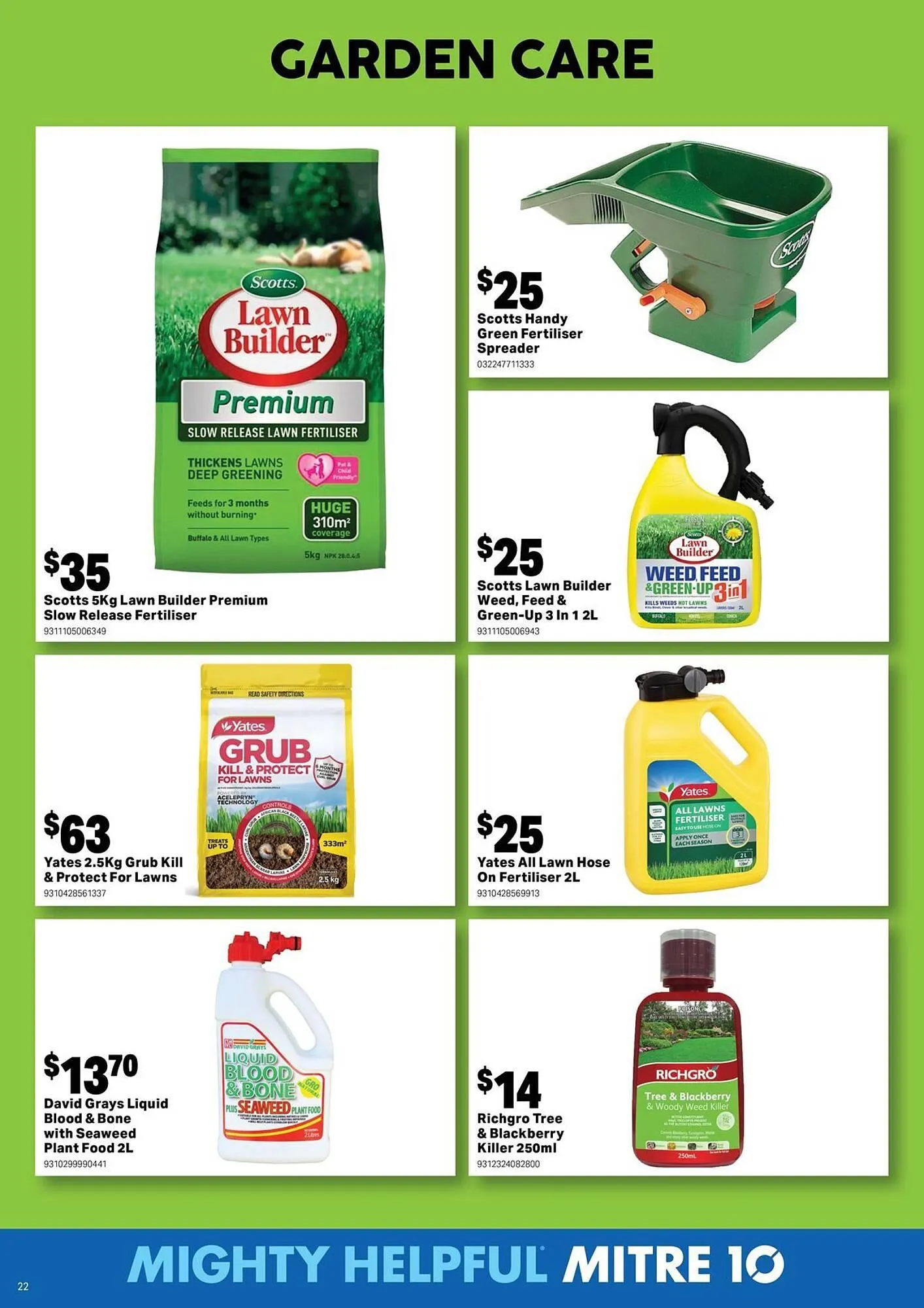 Mitre 10 catalogue - Catalogue valid from 13 August to 7 September 2025 - page 22