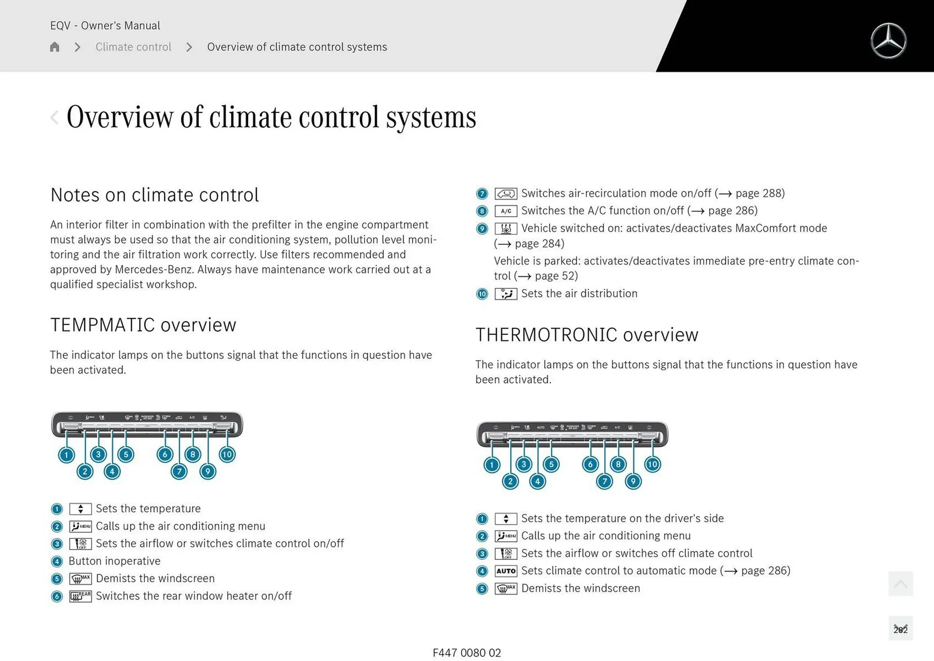 Mercedes-Benz catalogue - Catalogue valid from 11 September to 11 September 2025 - page 282