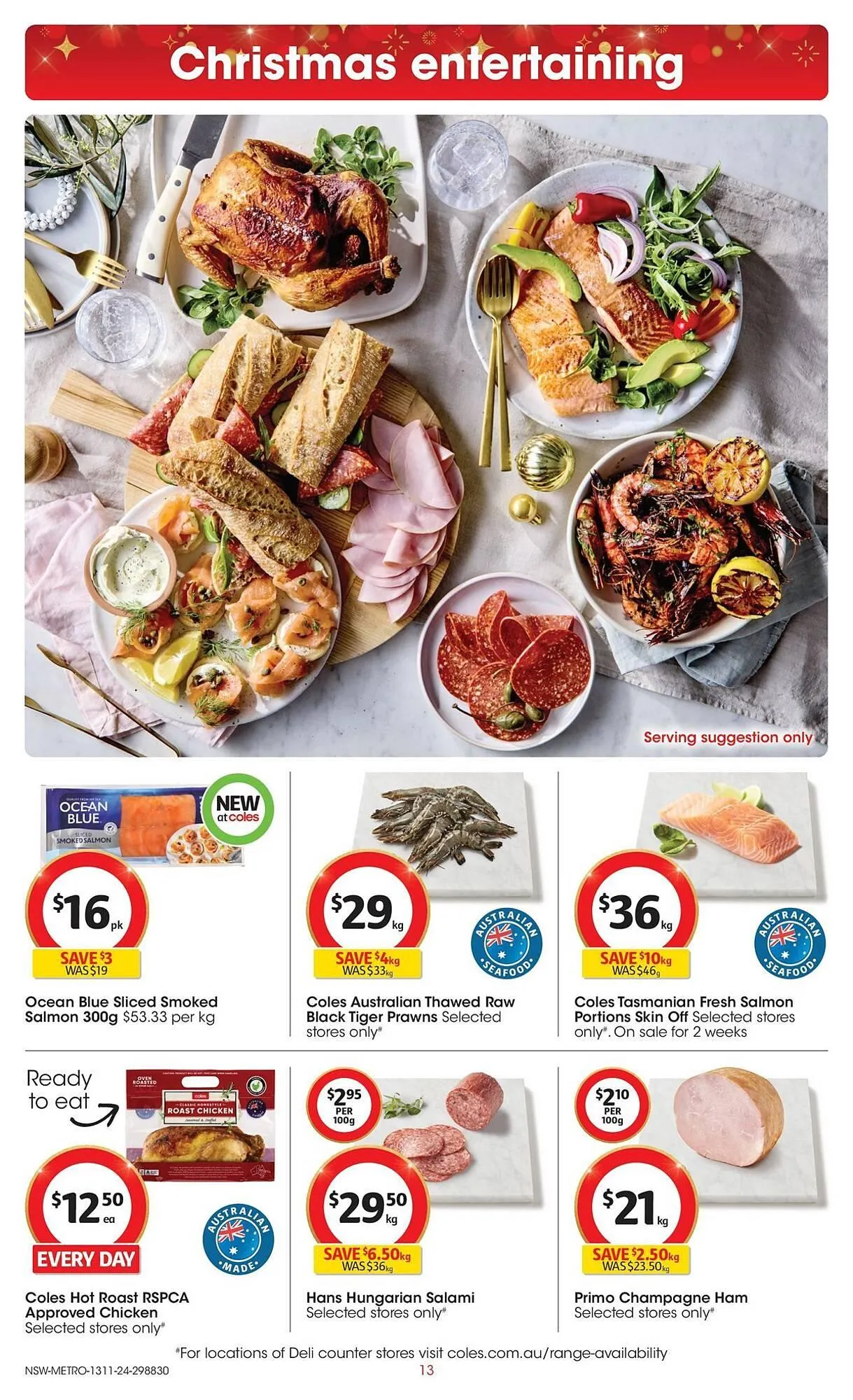 Coles catalogue - Catalogue valid from 13 November to 19 November 2024 - page 13