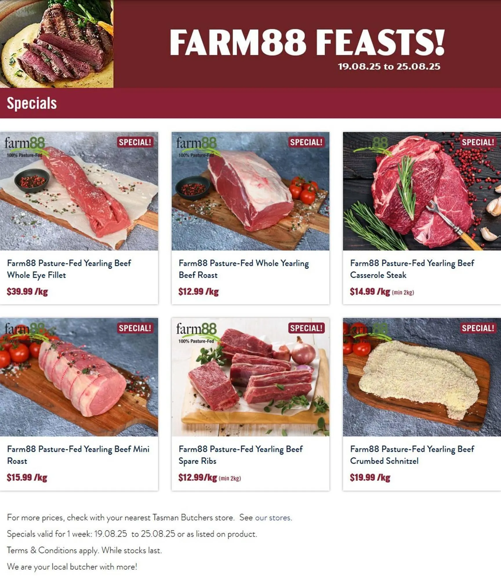 Tasman Butchers catalogue - 1