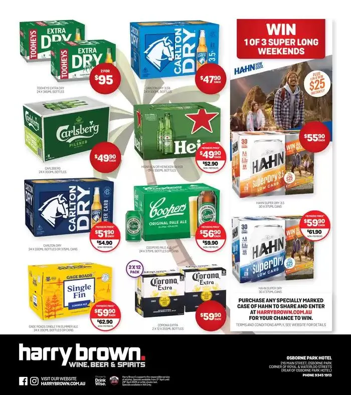 Loong Weekend Deals at Harry's - Catalogue valid from 2 April to 29 April 2025 - page 12