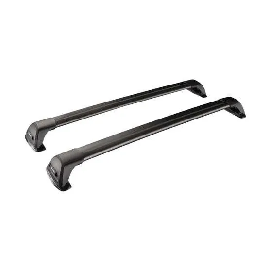 Yakima Aero Flush Bar 95 & 100cm Black Roof Rack Pair - S25YB