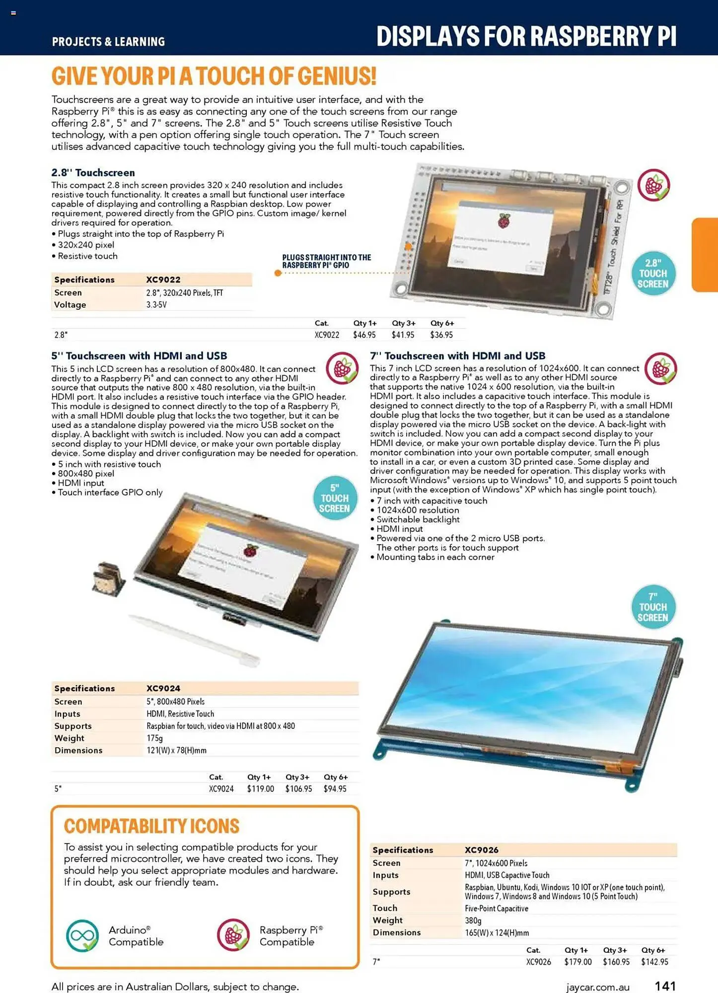 Jaycar Electronics catalogue - Catalogue valid from 8 July to 9 July 2026 - page 141