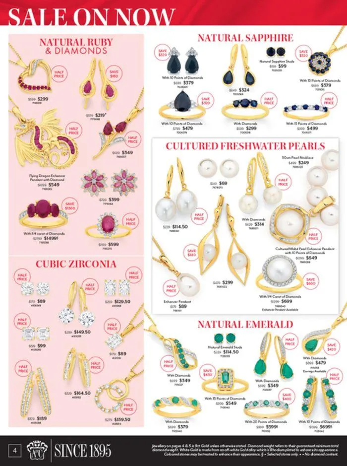 Jewelly & Watch Sale - Catalogue valid from 4 September to 6 October 2024 - page 4