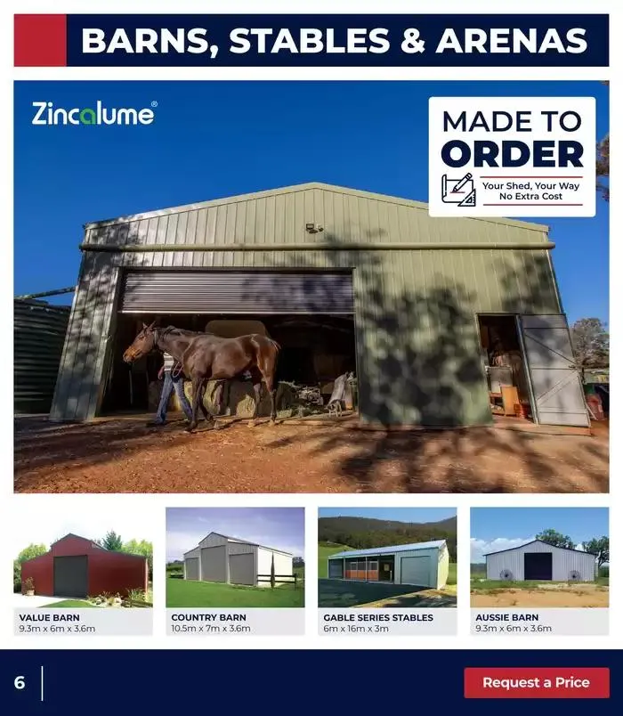 Wide Span Sheds Catalogue - Catalogue valid from 28 February to 31 March 2025 - page 6