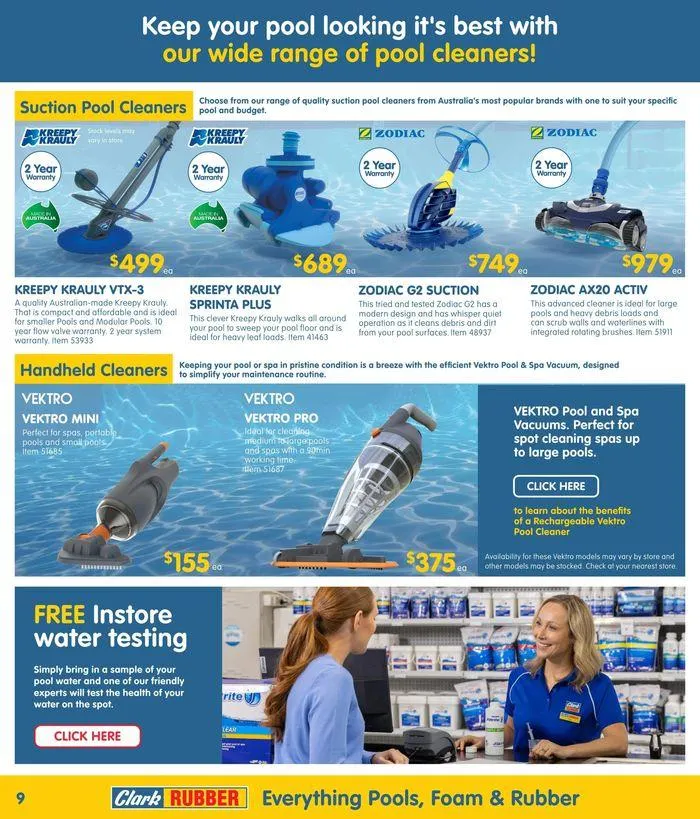 September Pools - Catalogue valid from 24 September to 6 October 2024 - page 9