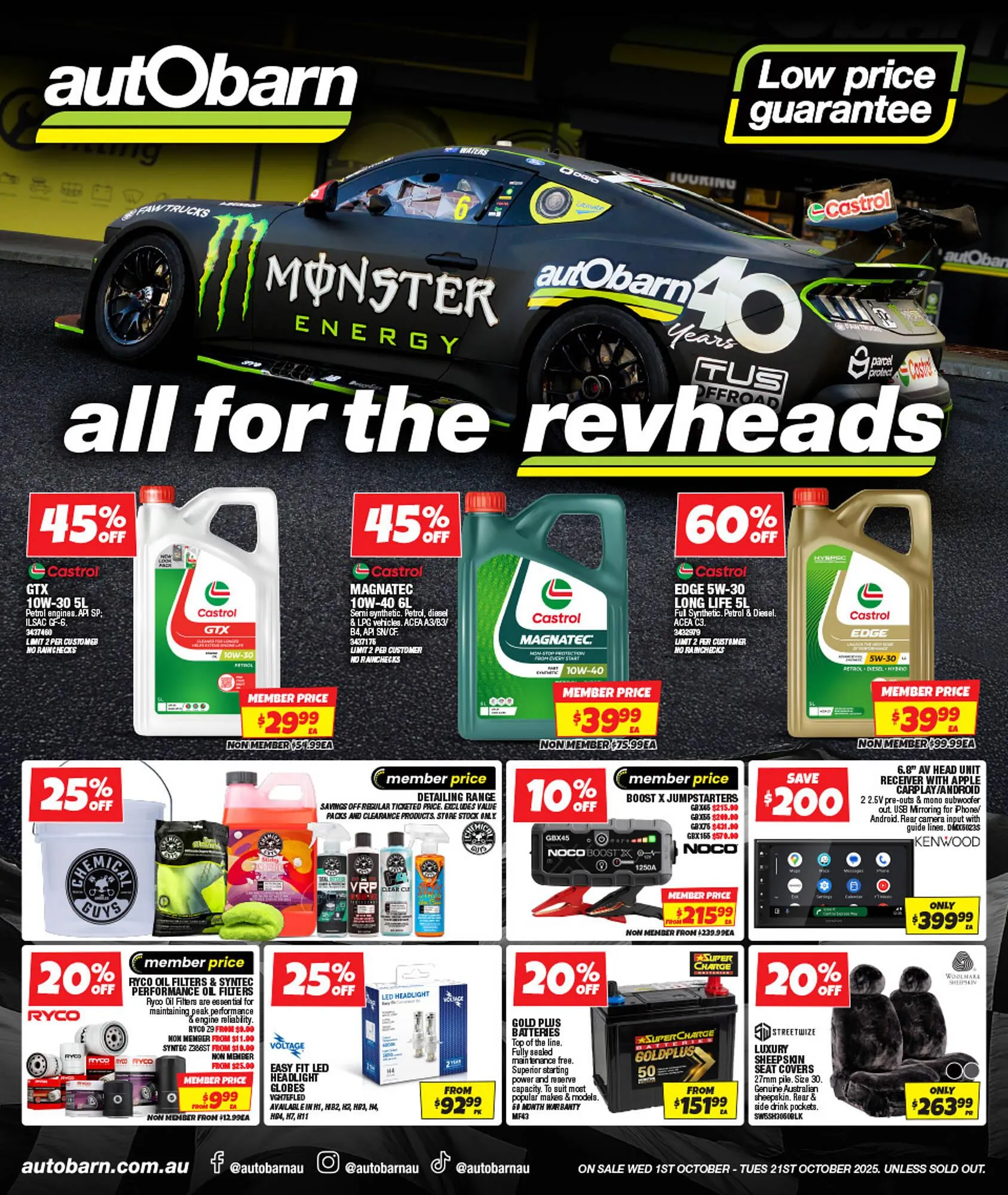 Autobarn catalogue - Catalogue valid from 1 October to 21 October 2025 - page 1