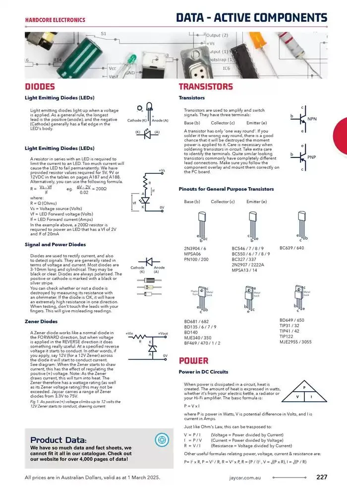 Celebrating 40 Years In Electronics - Catalogue valid from 4 March to 31 March 2025 - page 227