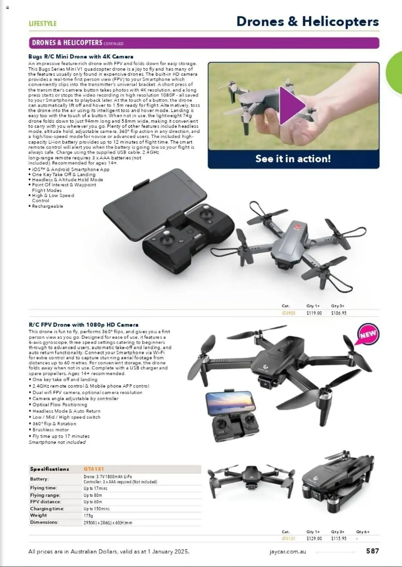 Jaycar Celebrating 40 Years in Electronics - Catalogue valid from 1 January to 29 August 2025 - page 515