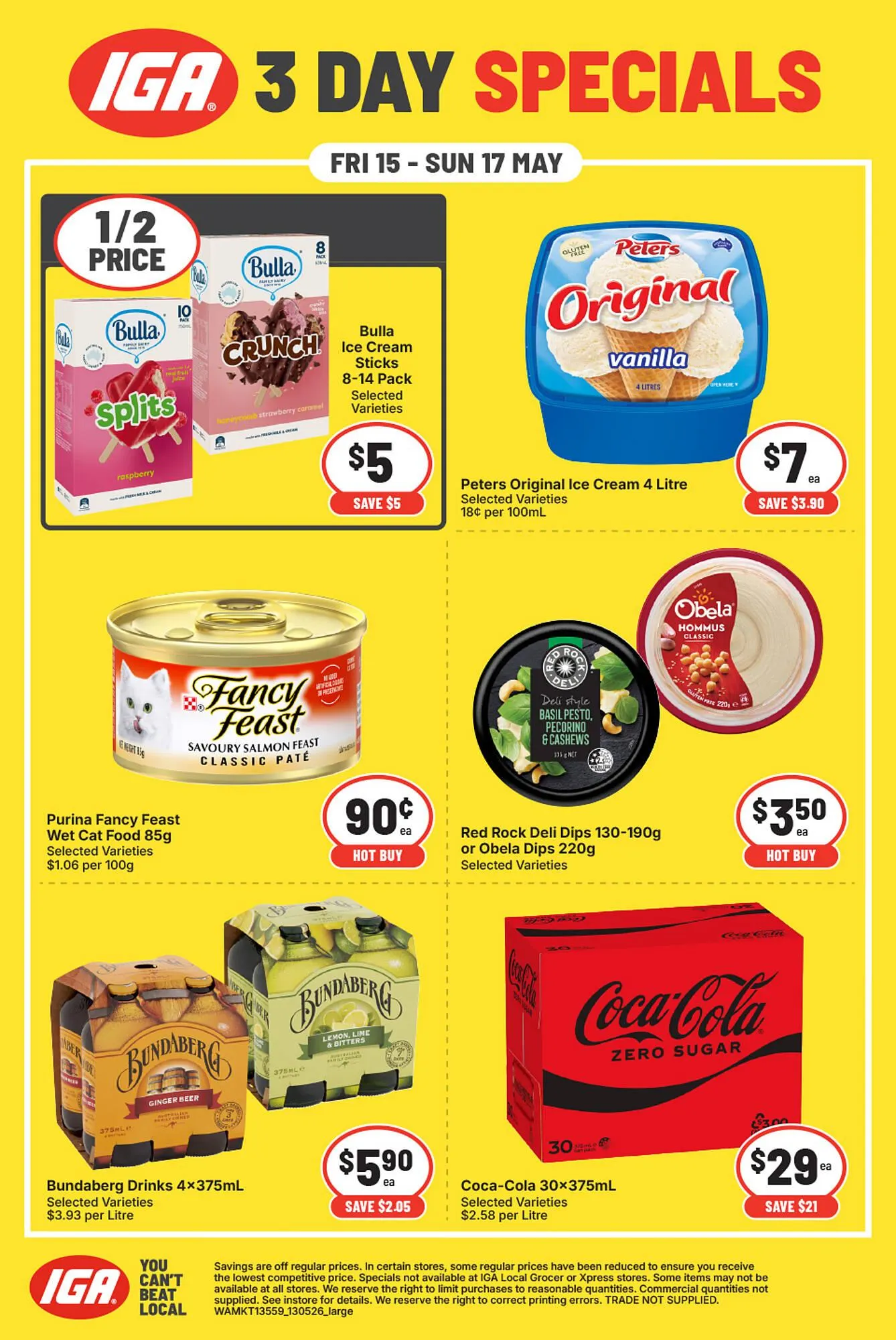 IGA catalogue - Catalogue valid from 15 May to 17 May 2026 - page 1