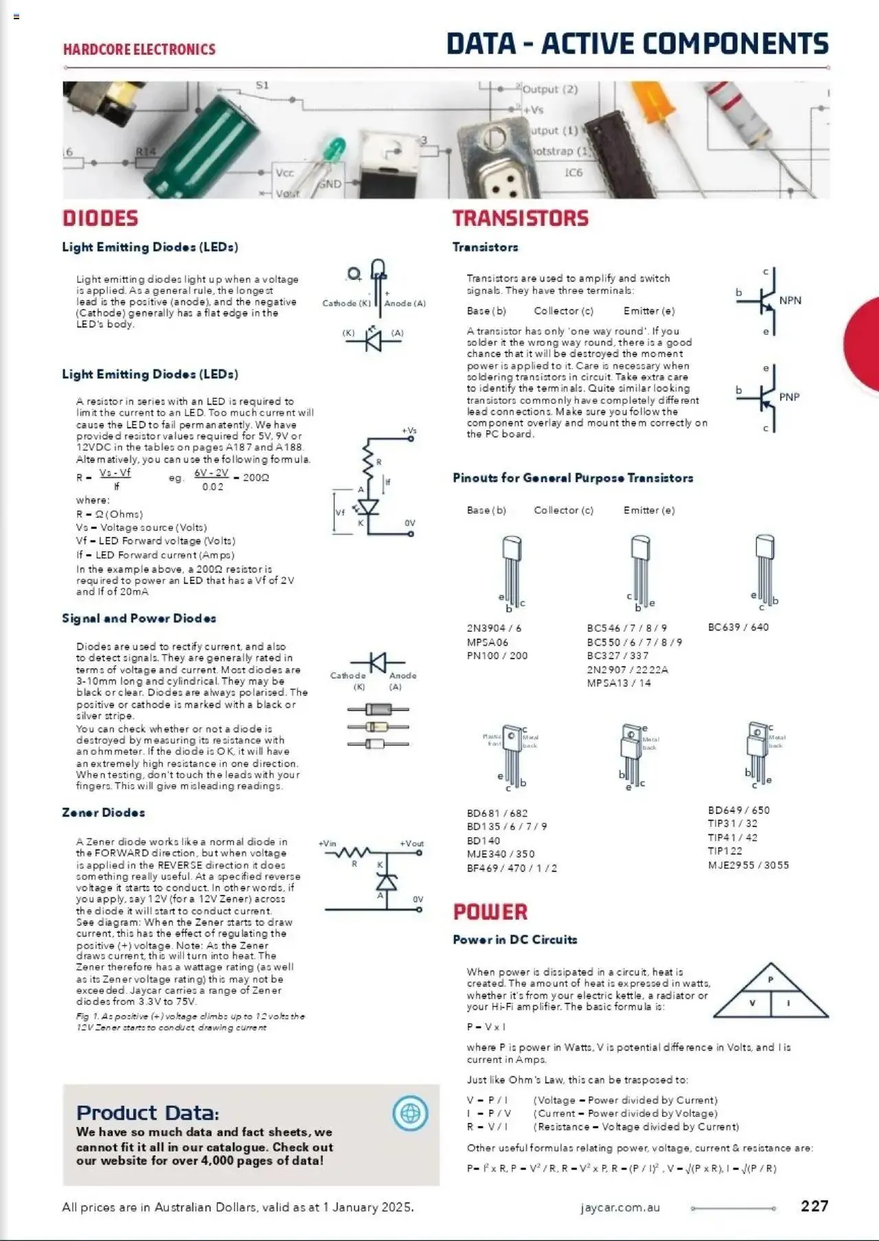 Jaycar Celebrating 40 Years in Electronics - Catalogue valid from 1 January to 29 August 2025 - page 179
