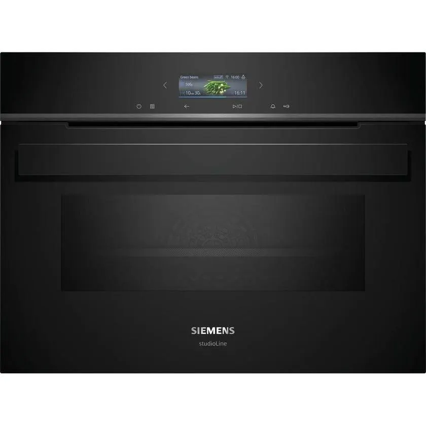 Siemens CM924G1B1B iQ700 studioLine 45cm Combi Microwave Oven