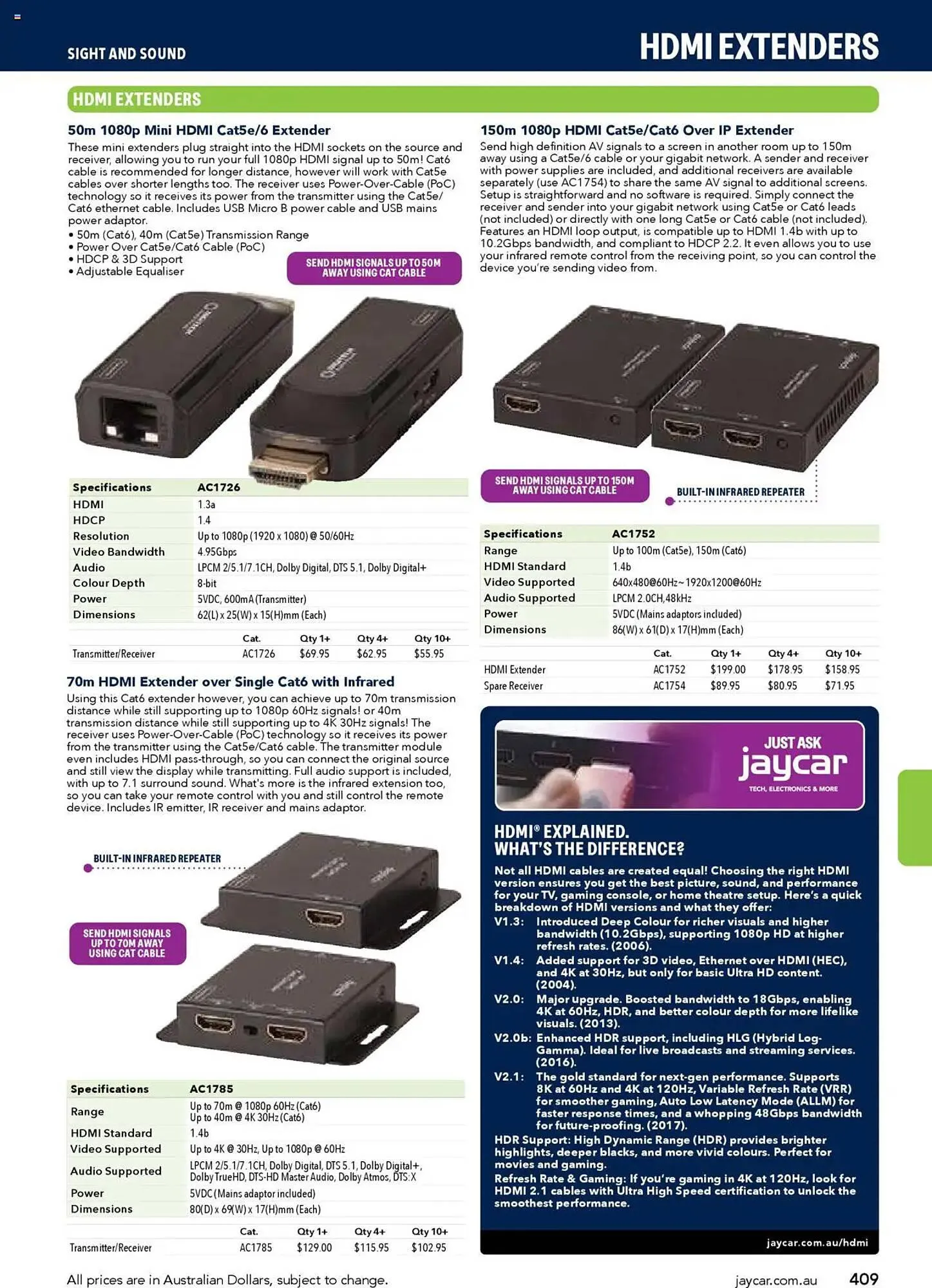 Jaycar Electronics catalogue - Catalogue valid from 8 July to 9 July 2026 - page 409