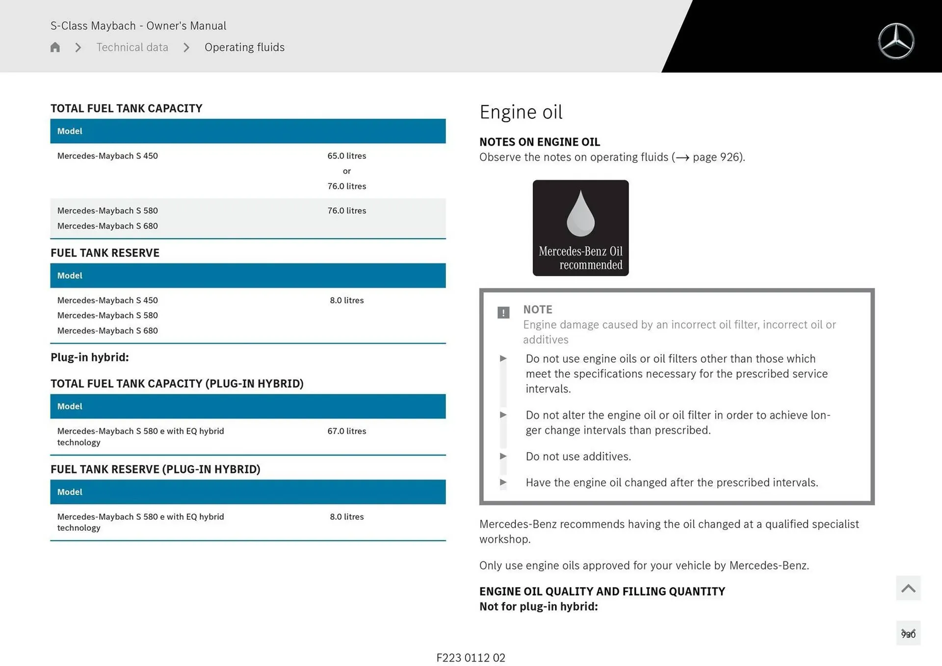 Mercedes-Benz catalogue - Catalogue valid from 1 May to 1 May 2026 - page 930