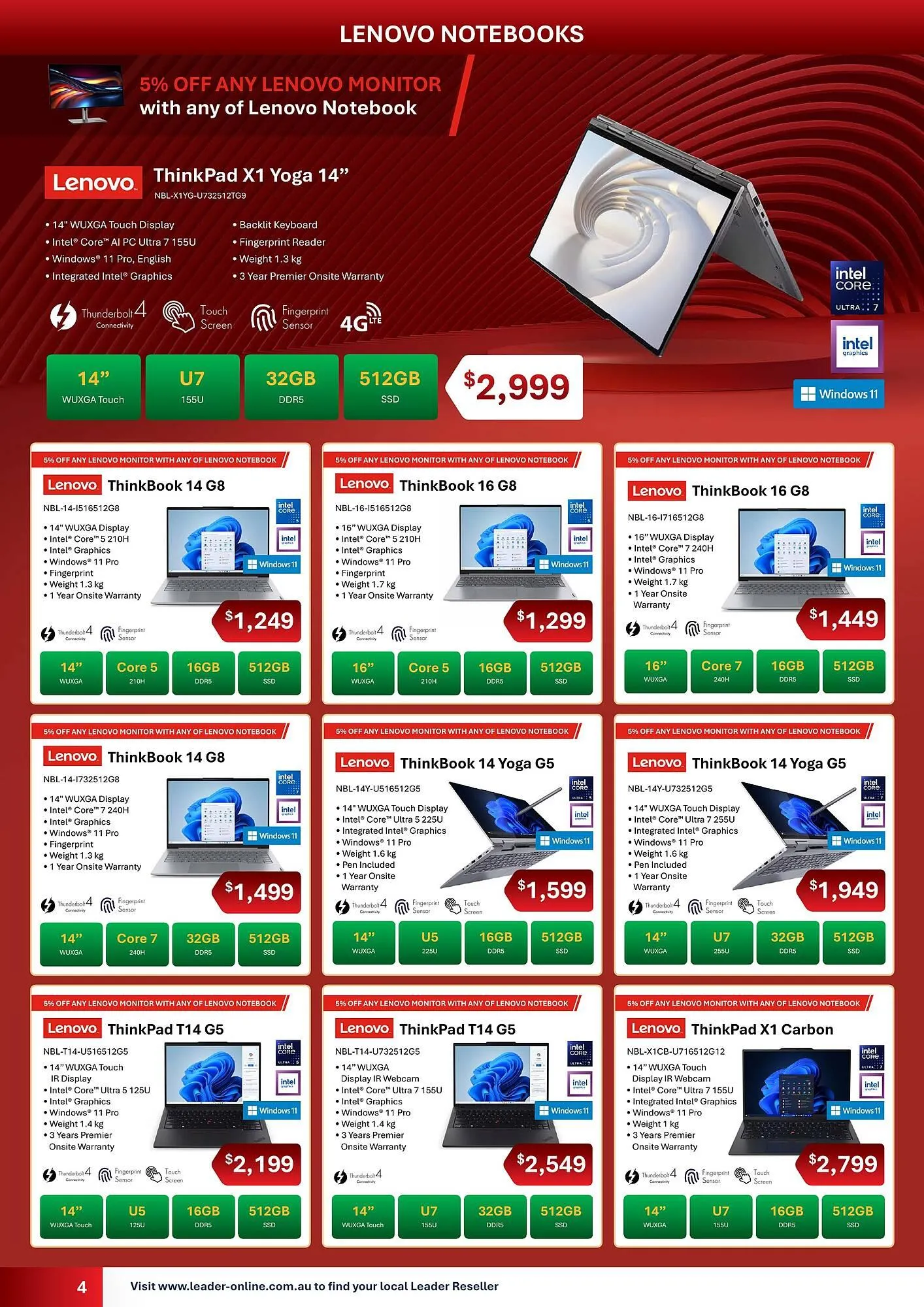 Leader Computers catalogue - Catalogue valid from 1 November to 31 December 2025 - page 4