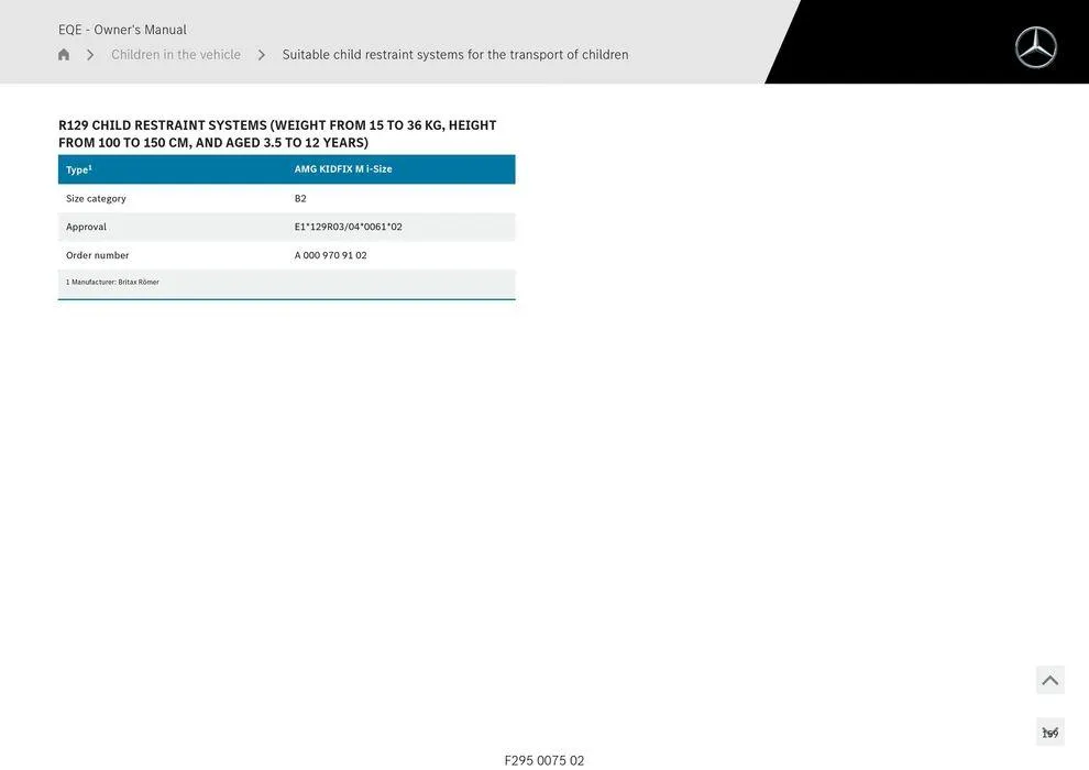 EQE Sedan - Catalogue valid from 11 September to 11 September 2025 - page 159