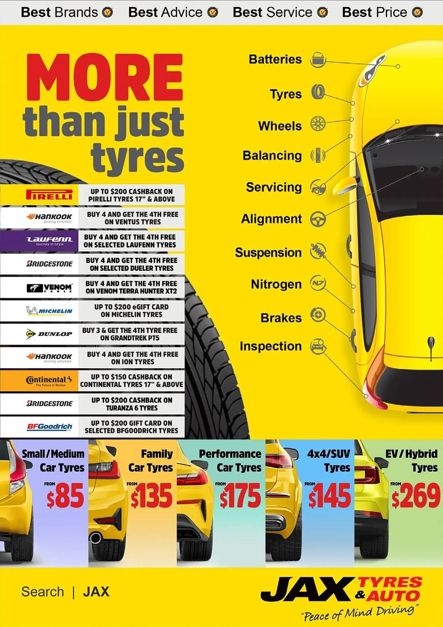 Jax Tyres catalogue - Catalogue valid from 2 March to 31 March 2026 - page 1