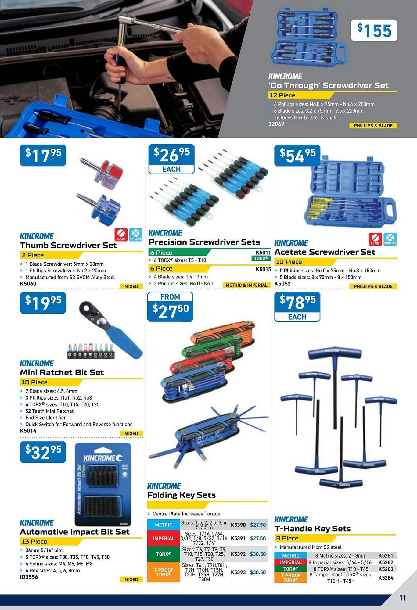 Kincrome catalogue - Catalogue valid from 12 June to 31 July 2025 - page 11