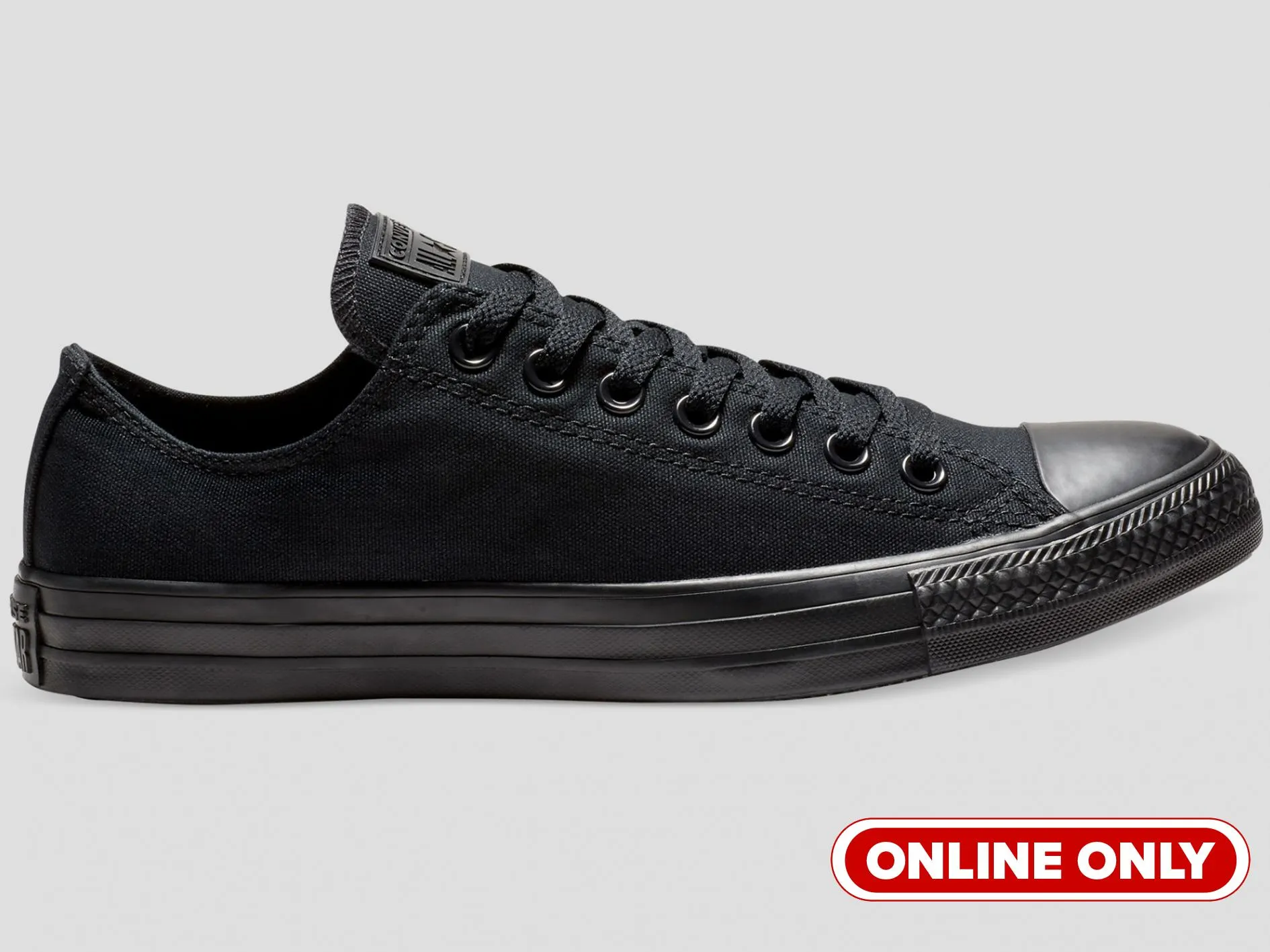 Converse Unisex Chuck Taylor Black Monochrome LO
