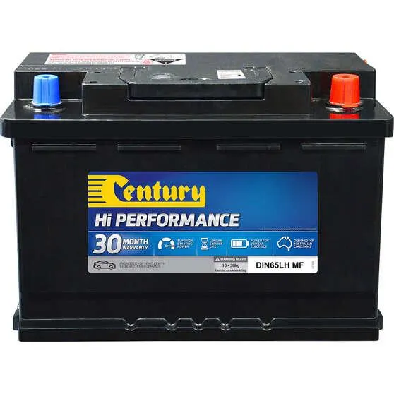 Century Hi Performance Car Battery DIN65LH MF