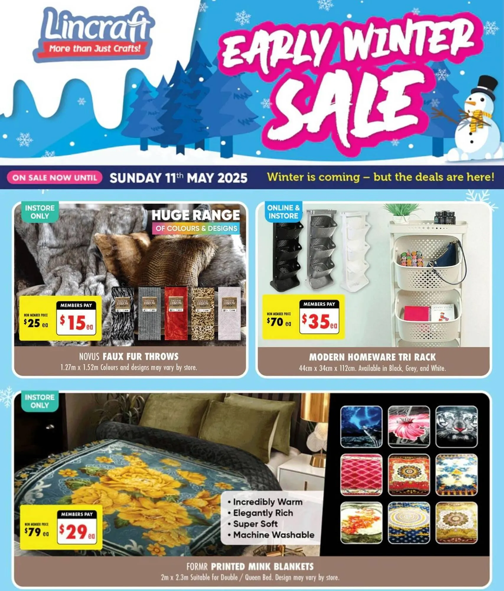 Lincraft catalogue - Catalogue valid from 5 May to 11 May 2025 - page 1