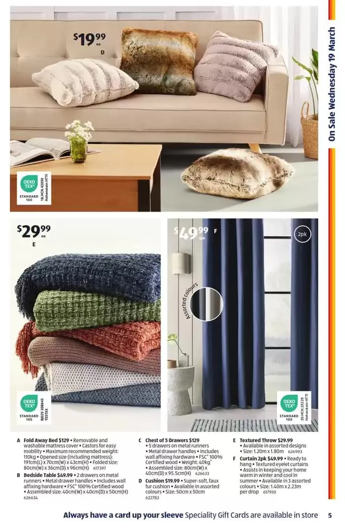 ALDI Special Buys - Catalogue valid from 19 March to 25 March 2025 - page 5