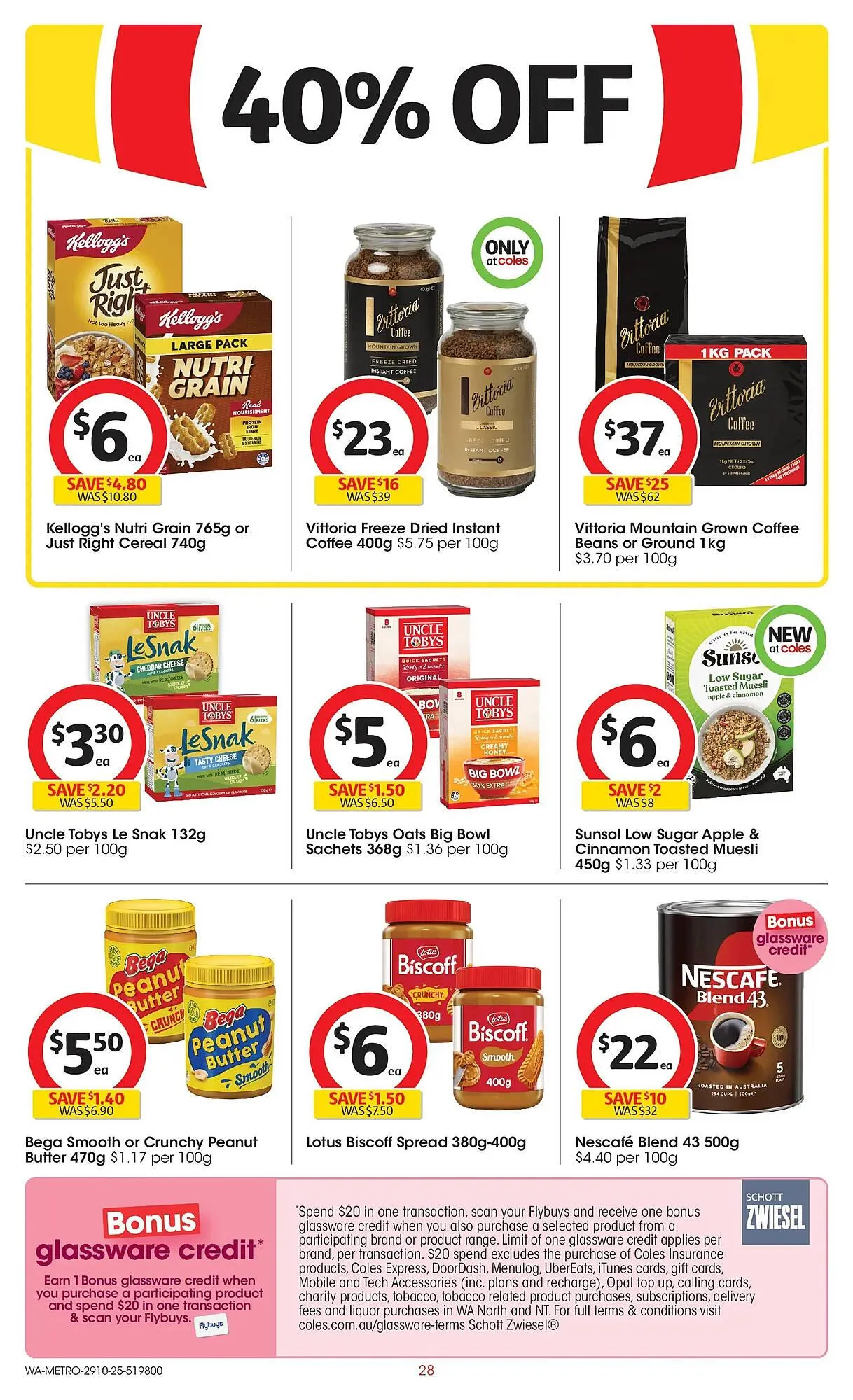 Coles catalogue - Catalogue valid from 29 October to 4 November 2025 - page 28