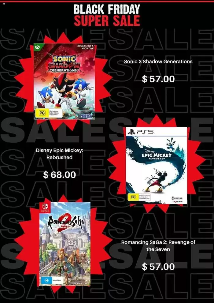 Black Friday Super Sale - Catalogue valid from 22 November to 2 December 2024 - page 3