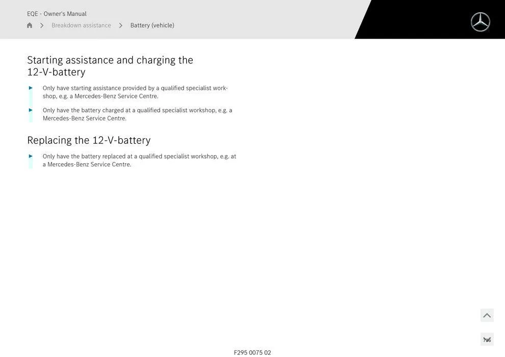 EQE Sedan - Catalogue valid from 11 September to 11 September 2025 - page 736