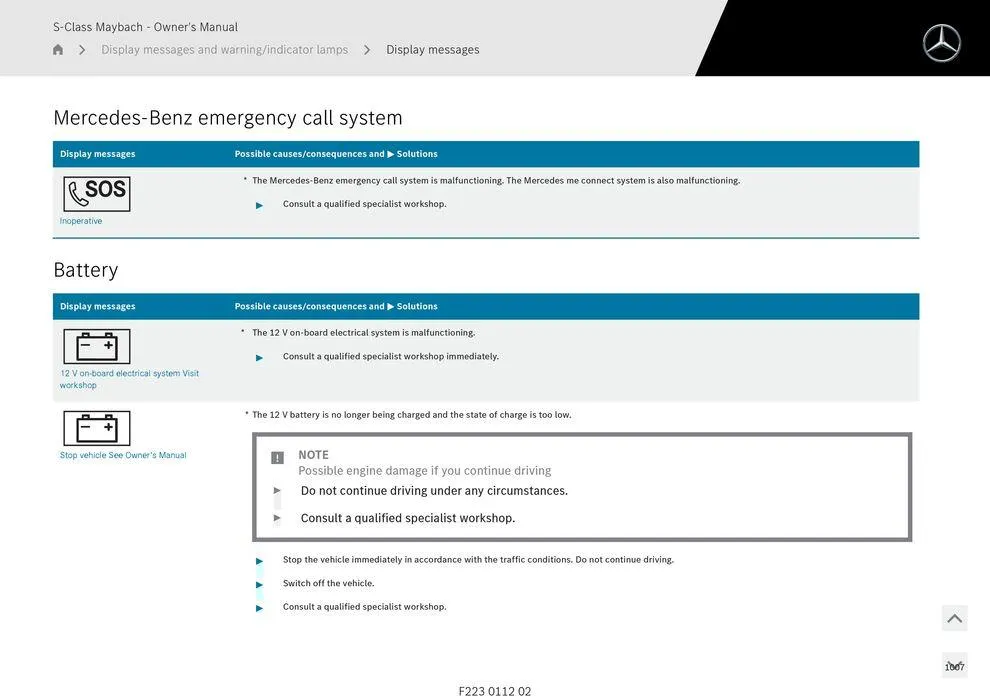 S - Class Maybach - Catalogue valid from 11 September to 11 September 2025 - page 1007
