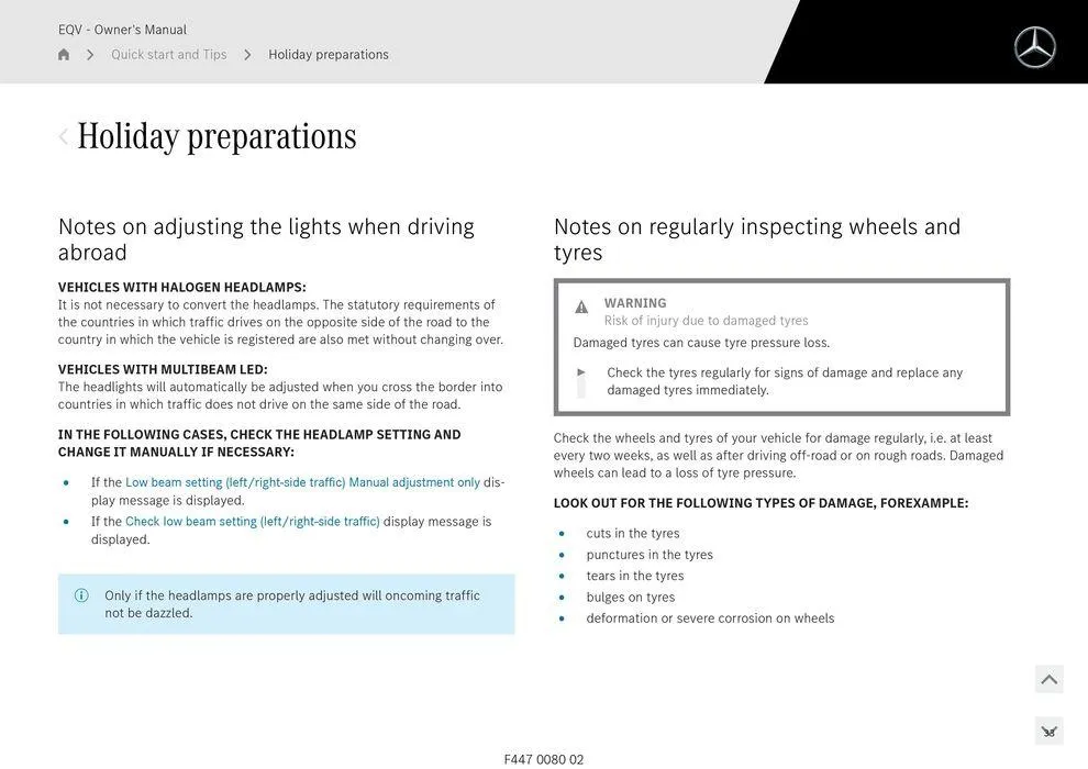 EQV MPV - Catalogue valid from 11 September to 11 September 2025 - page 33